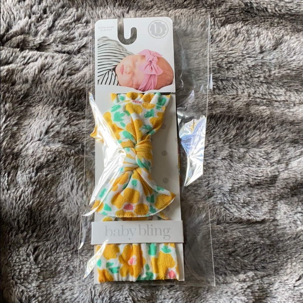 Baby bling bow